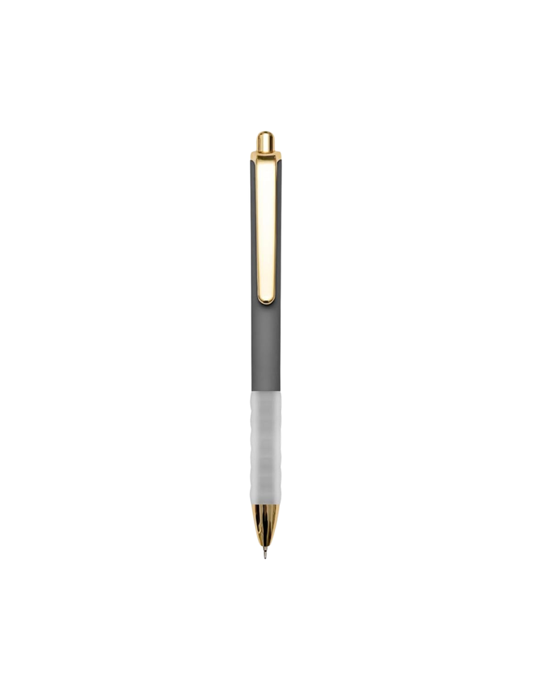 1mm Ball Point Black Pens w/ Metal Clip