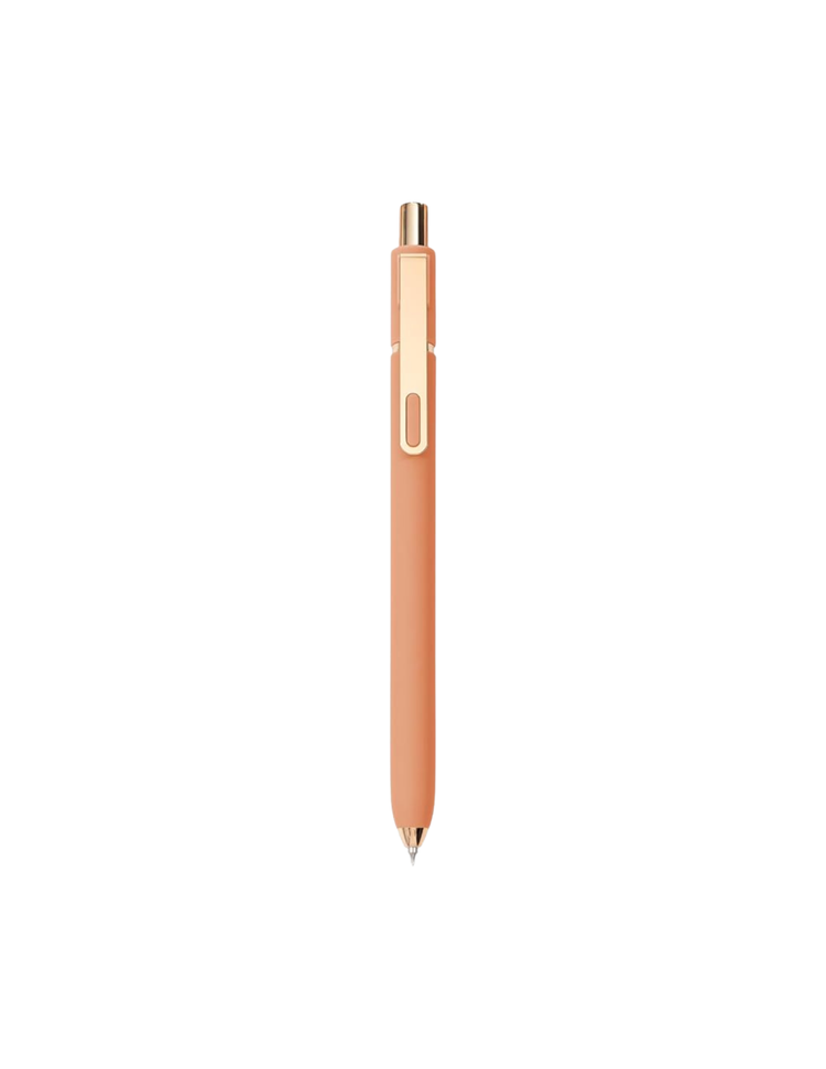 0.5mm Fine Point Black Gel Pens w/ Metal Clip