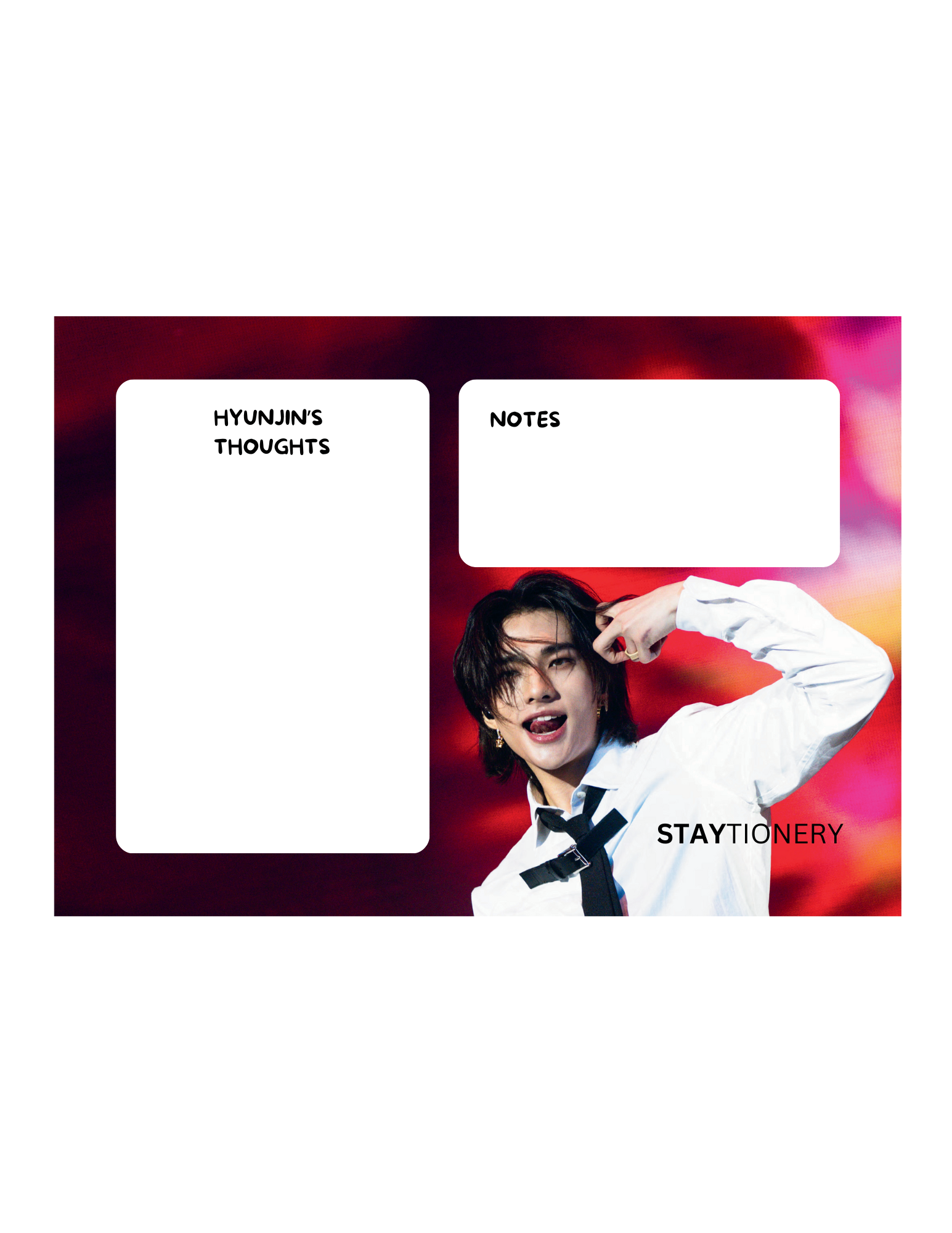 photo of hyunjin from straykids