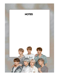 BTS OT7 4.5x6.5 Notepad #2