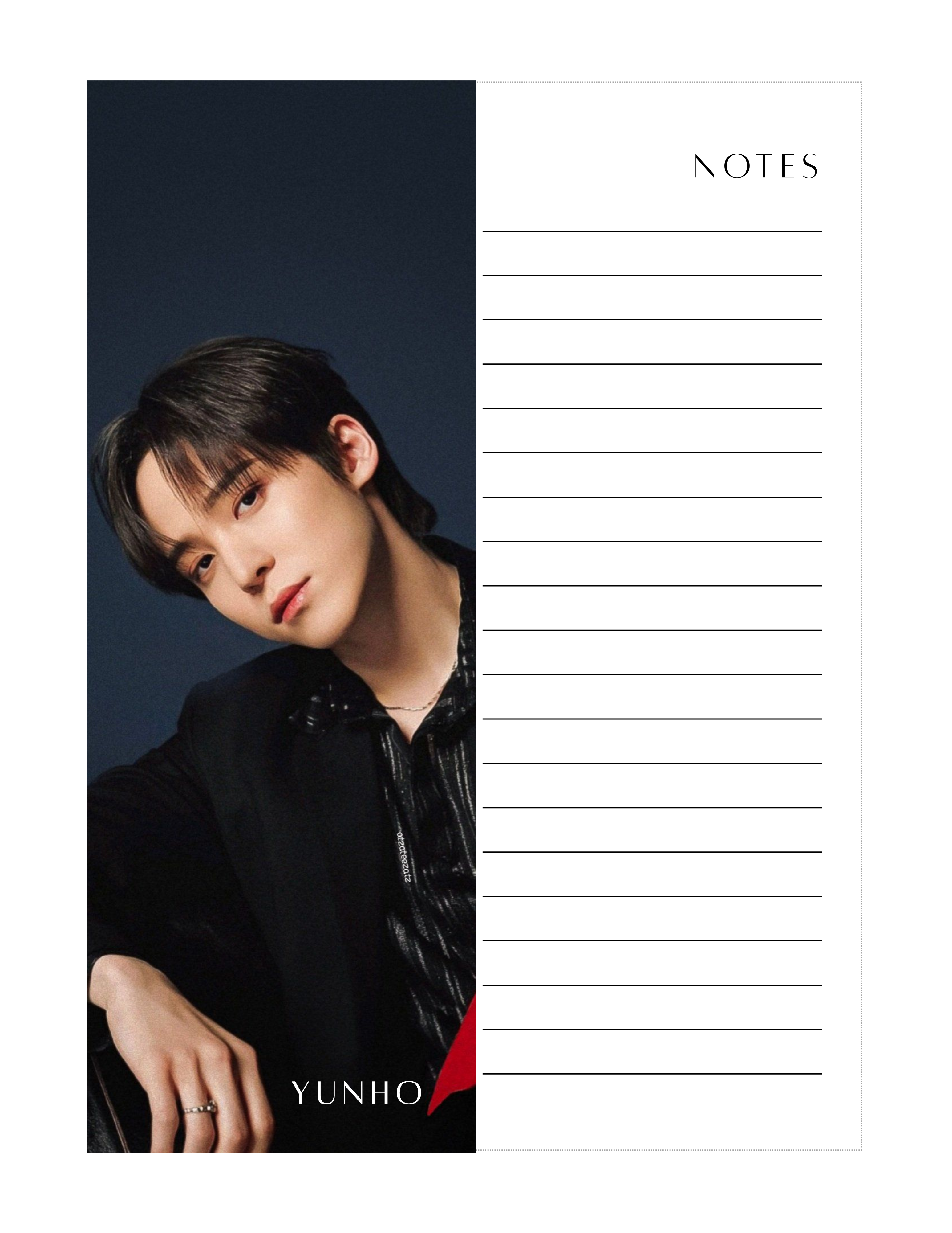 Yunho 4.5x6.5 Notepad #4