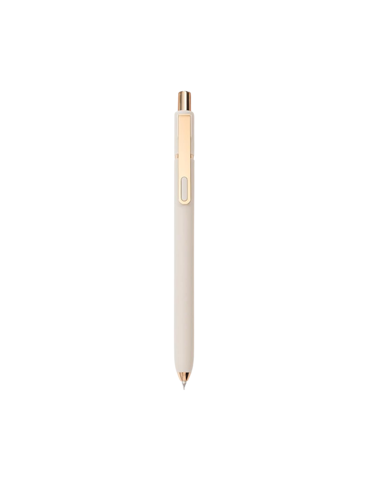0.5mm Fine Point Black Gel Pens w/ Metal Clip