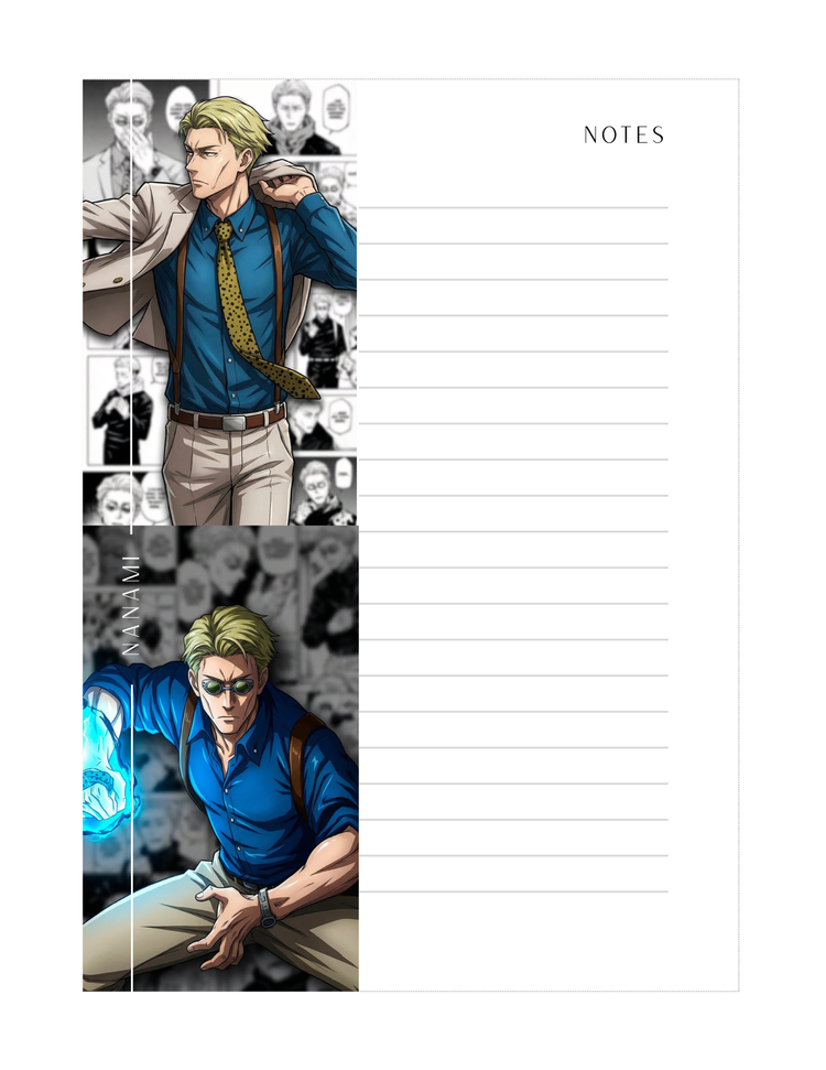 Nanami 4.5x6.5 Notepad (Limited QTY)
