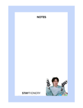 Lee Know notepad