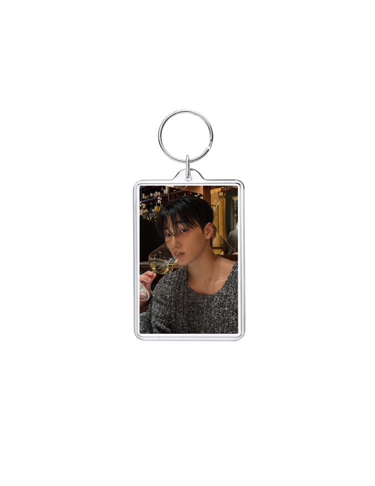 ATZ 1.82 x 1.28 in Clear Acrylic Keychain