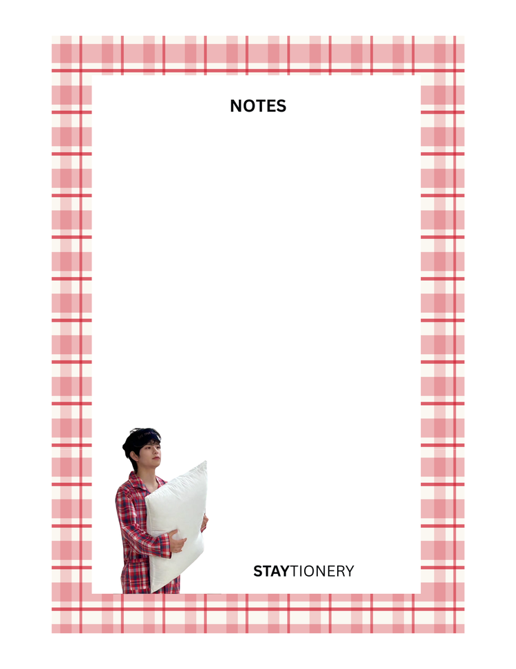 seungmin note pad