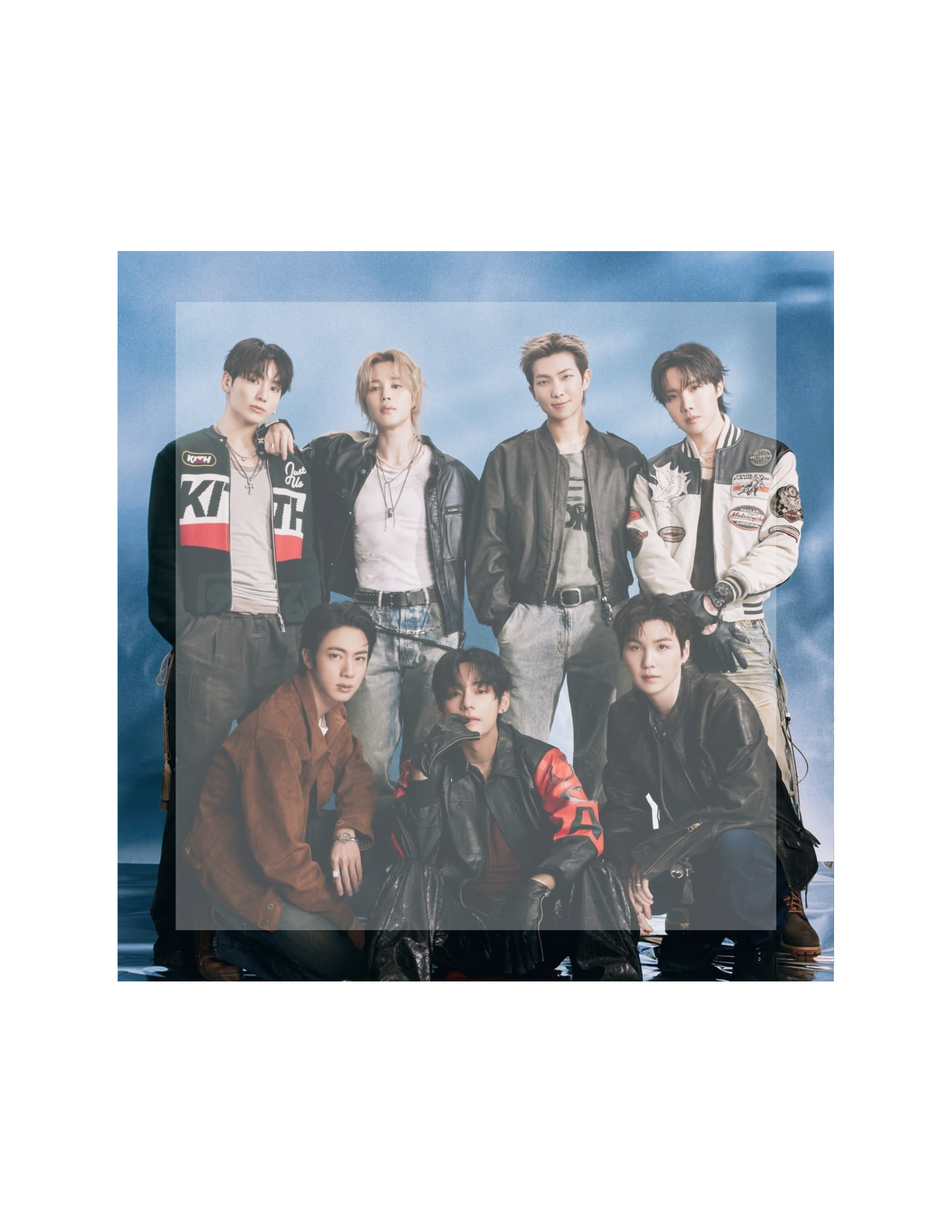 BTS OT7 3x3 Memopads #4