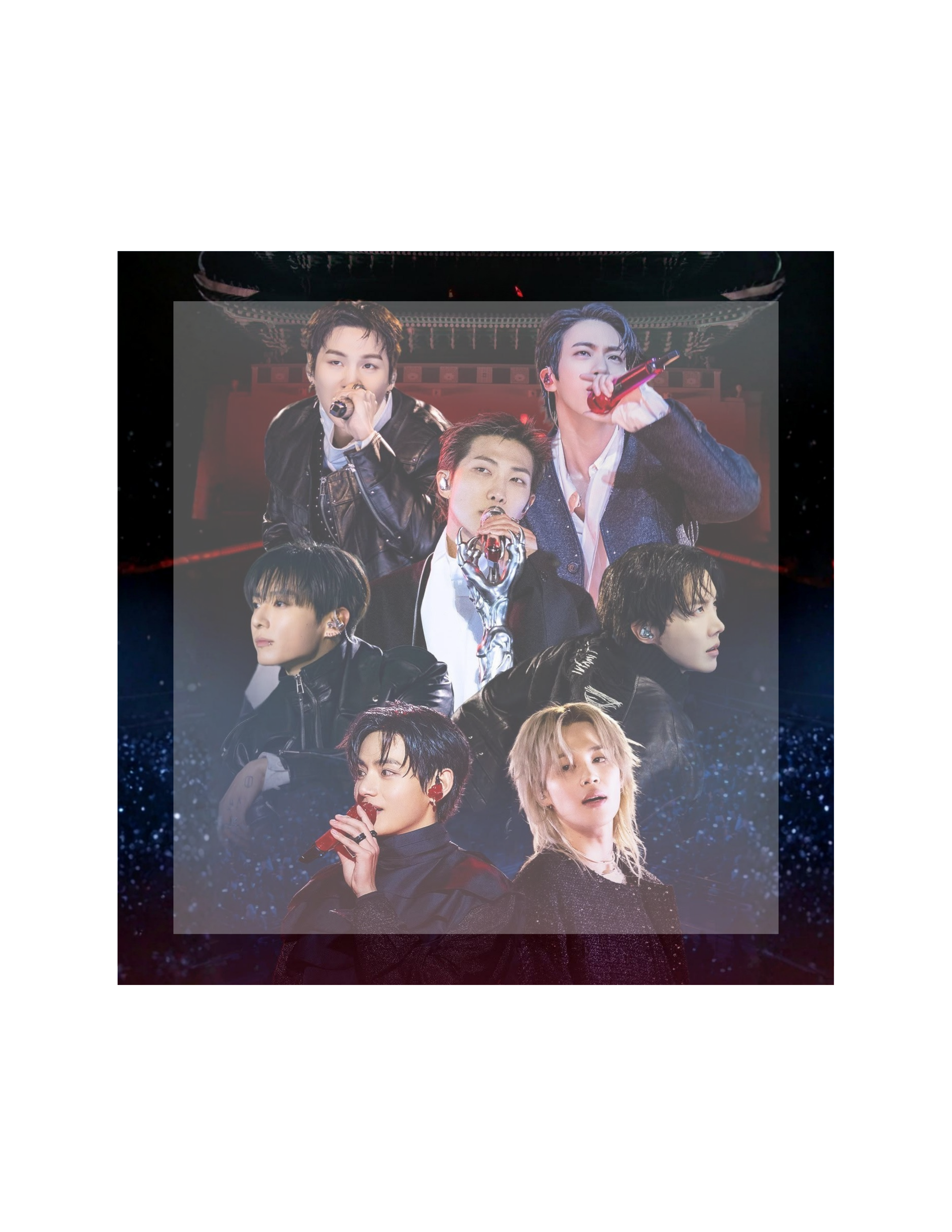 BTS OT7 3x3 Memopads #3