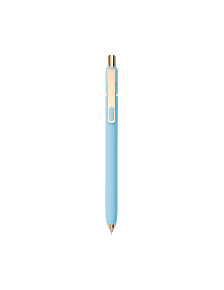 0.5mm Fine Point Black Gel Pens w/ Metal Clip