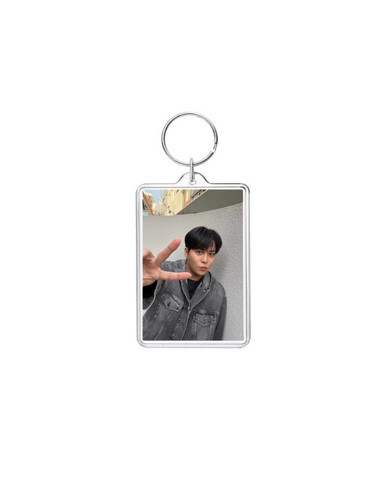 ATZ 1.82 x 1.28 in Clear Acrylic Keychain