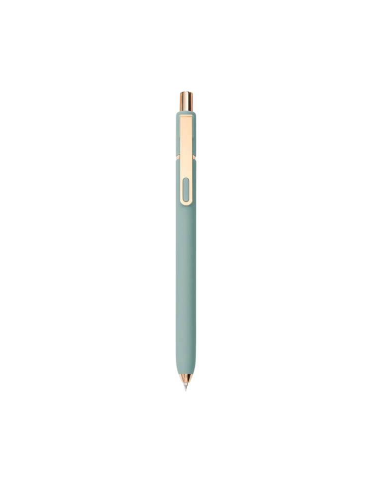 0.5mm Fine Point Black Gel Pens w/ Metal Clip