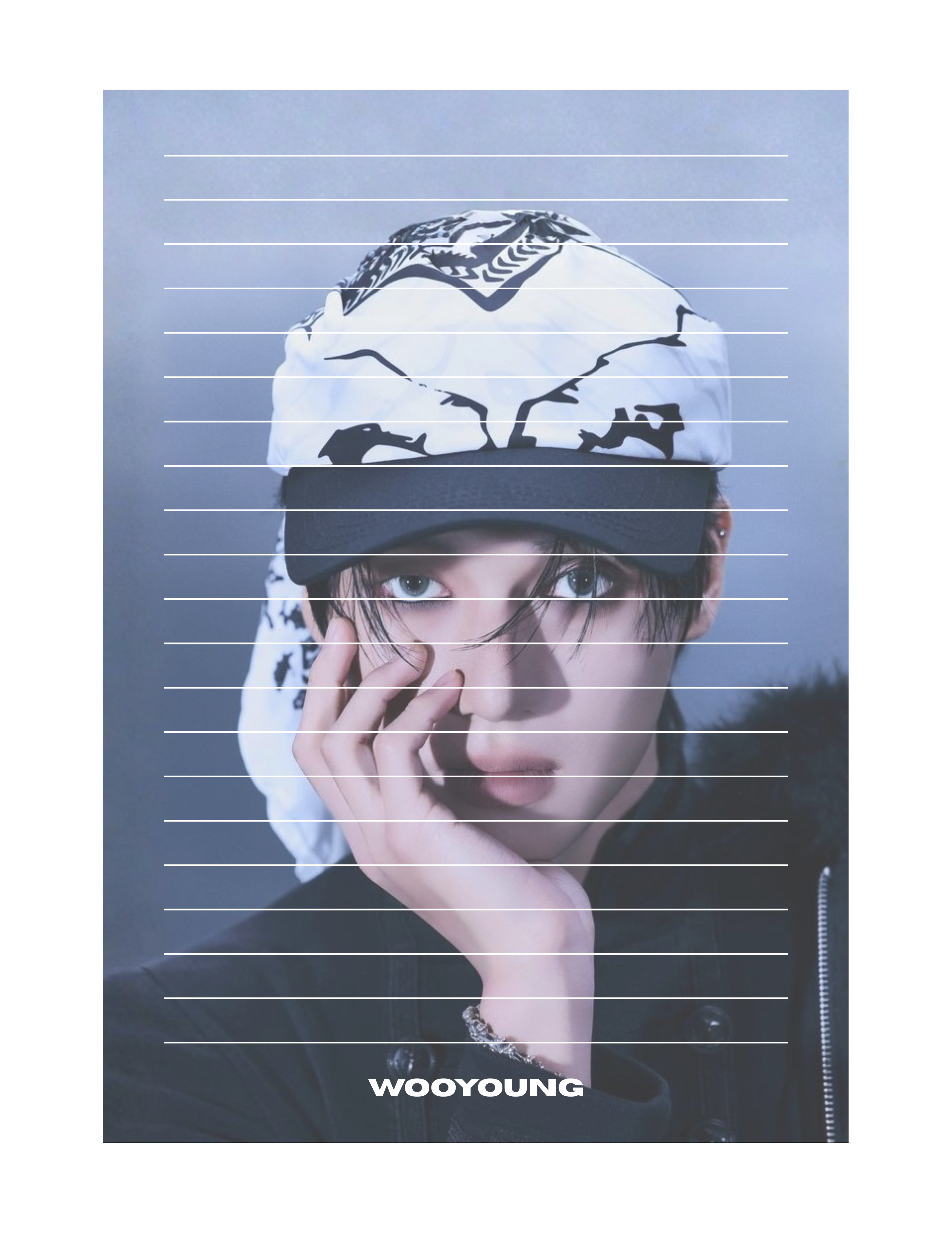 Wooyoung 4.5x6.5 Notepad #2