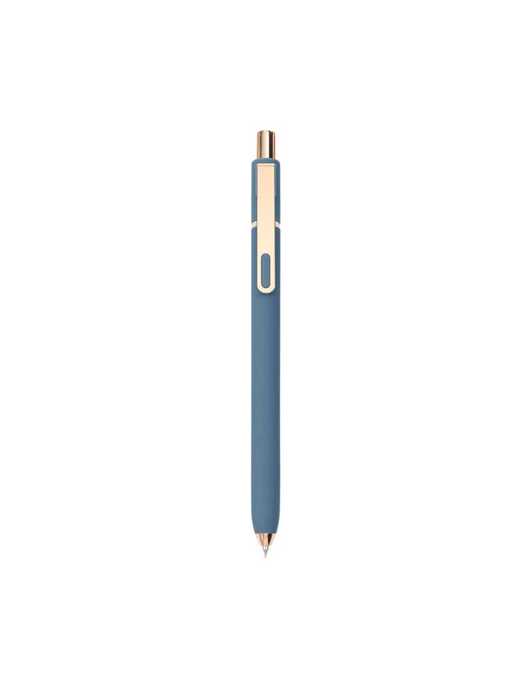 0.5mm Fine Point Black Gel Pens w/ Metal Clip