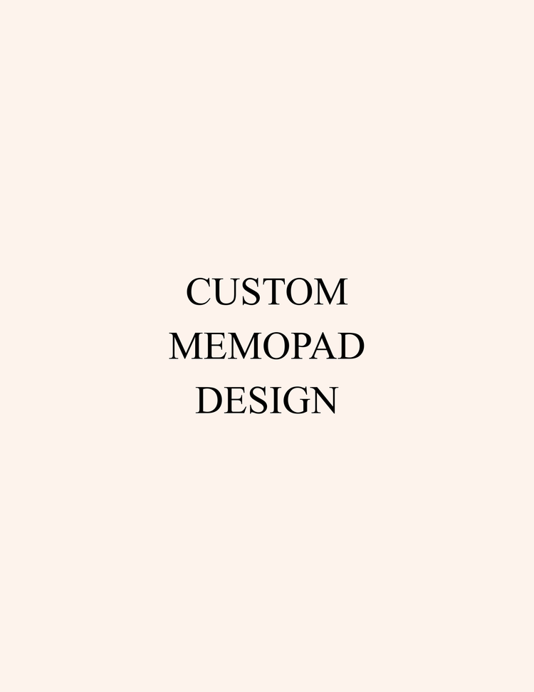 Create A Custom Memopad