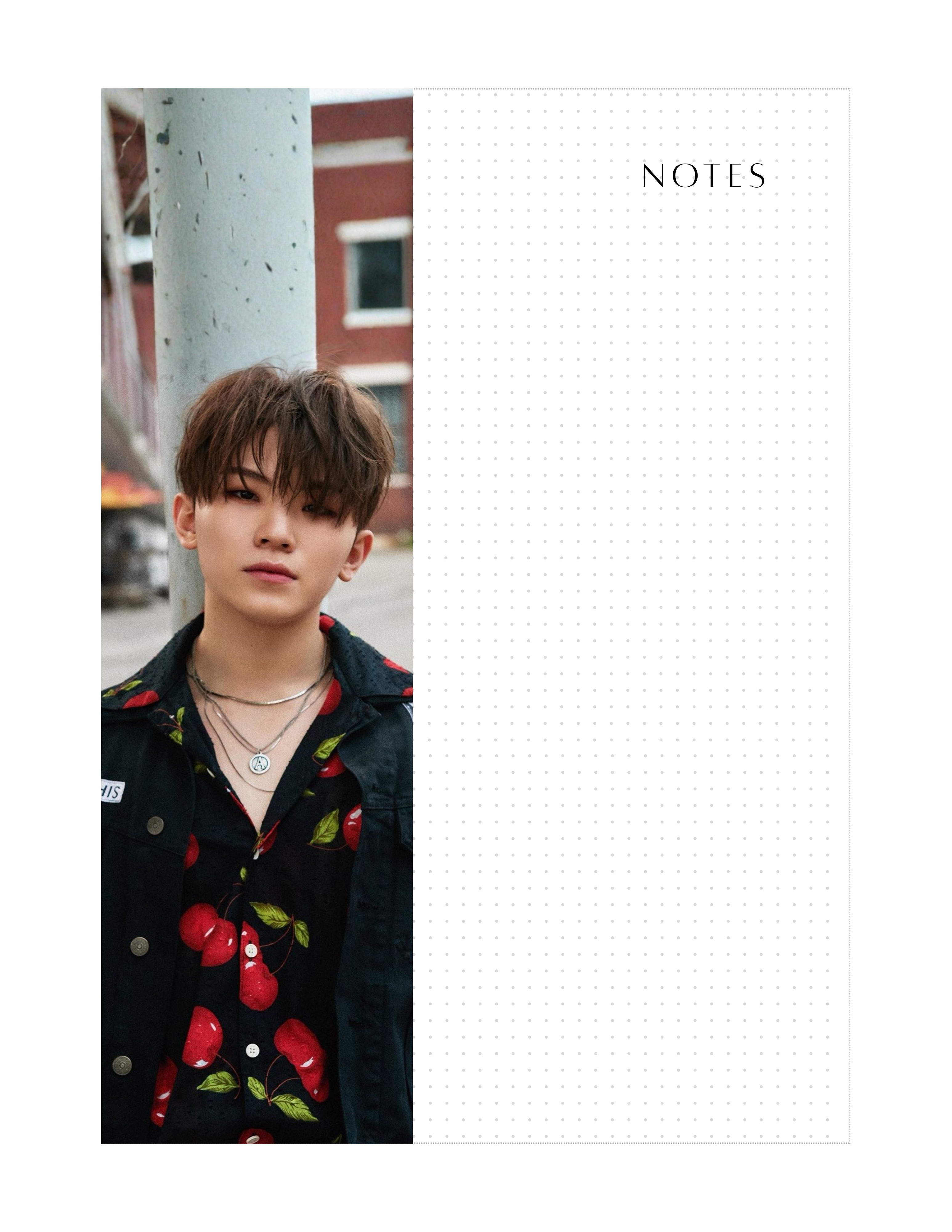Woozi 4.5x6.5 Notepad #3