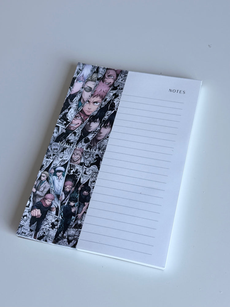 Bias pack with photo strip, stickers, memo pad, and keychain