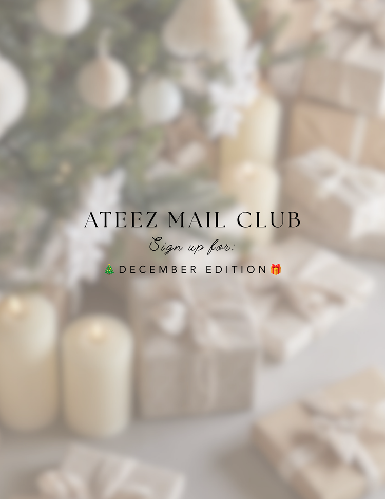 Ateez Mail Club 💌🎄🎁