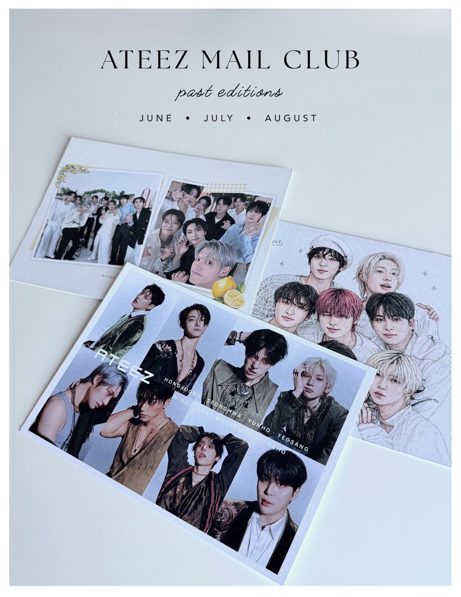 Past Mailclub Editions 💌