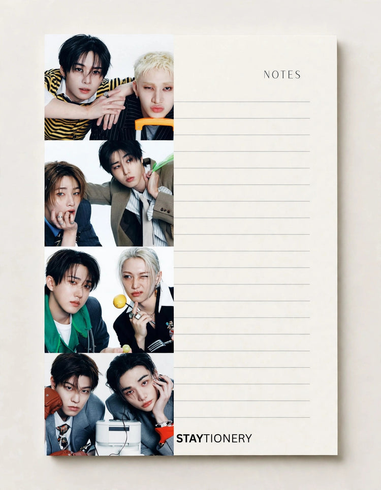 SKZ OT8 4.5x6.5 Notepad #4