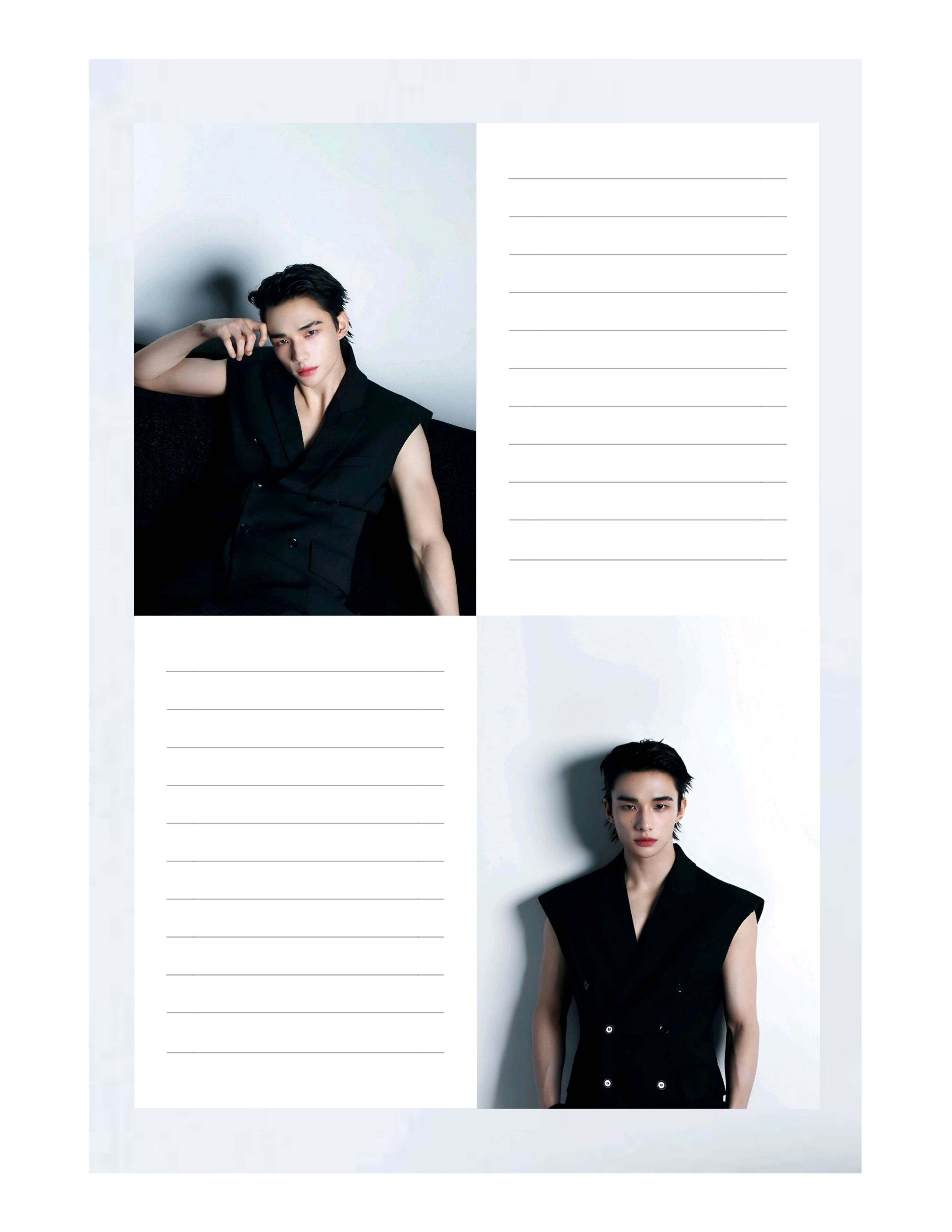 Hyunjin 4.5x6.5 Notepad #6