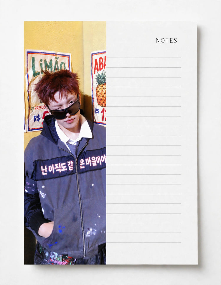 Hongjoong 4.5x6.5 Notepad #4