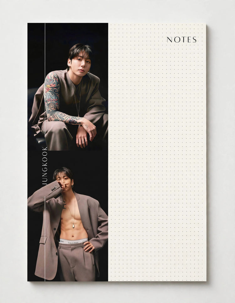 Jungkook 4.5x6.5 Notepad #2