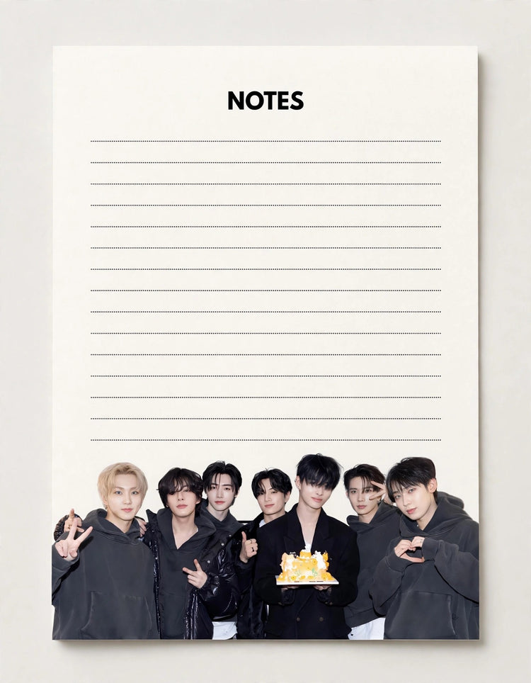 ENHYPN OT7 4.5x6.5 Notepad #1