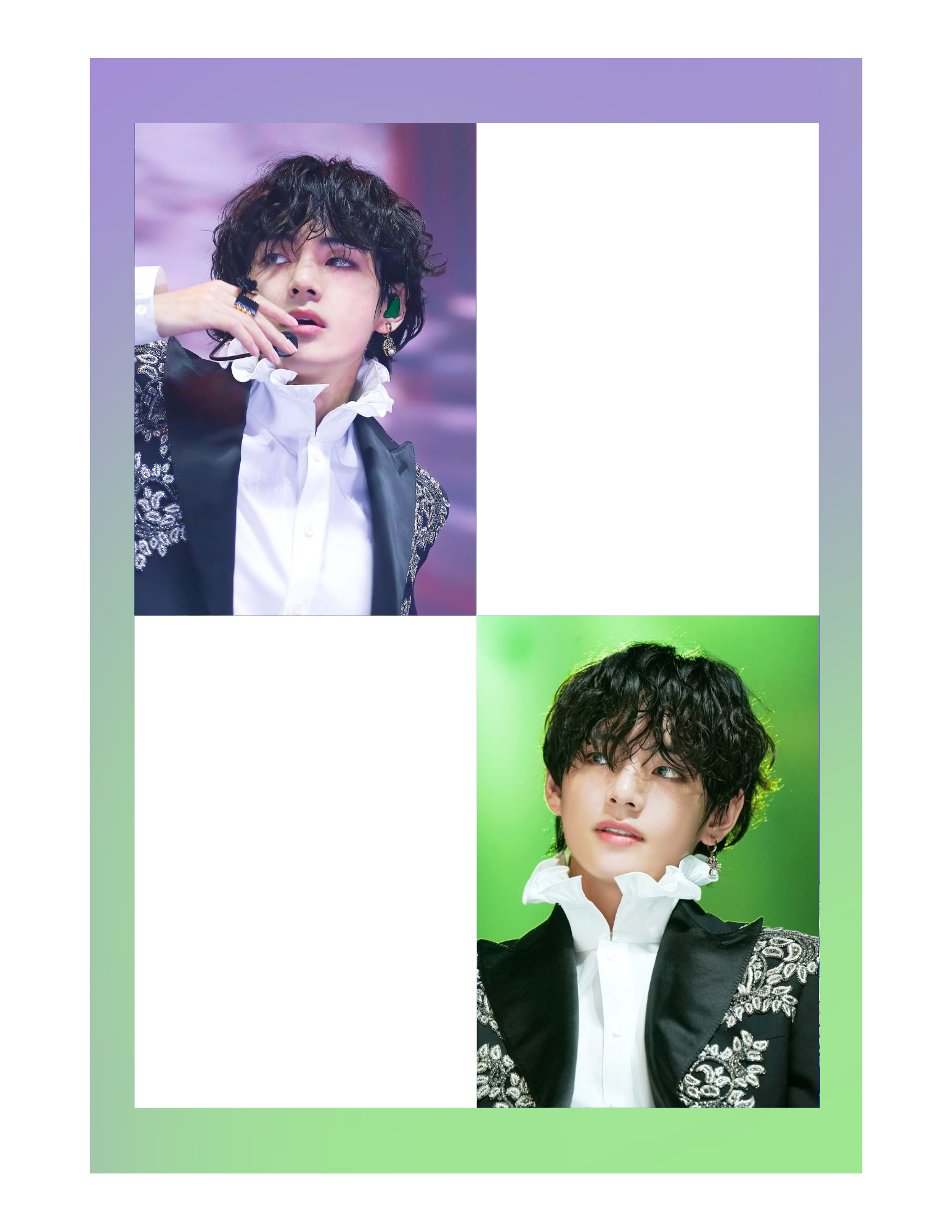 Taehyung (V) 4.5x6.5 Notepad #1