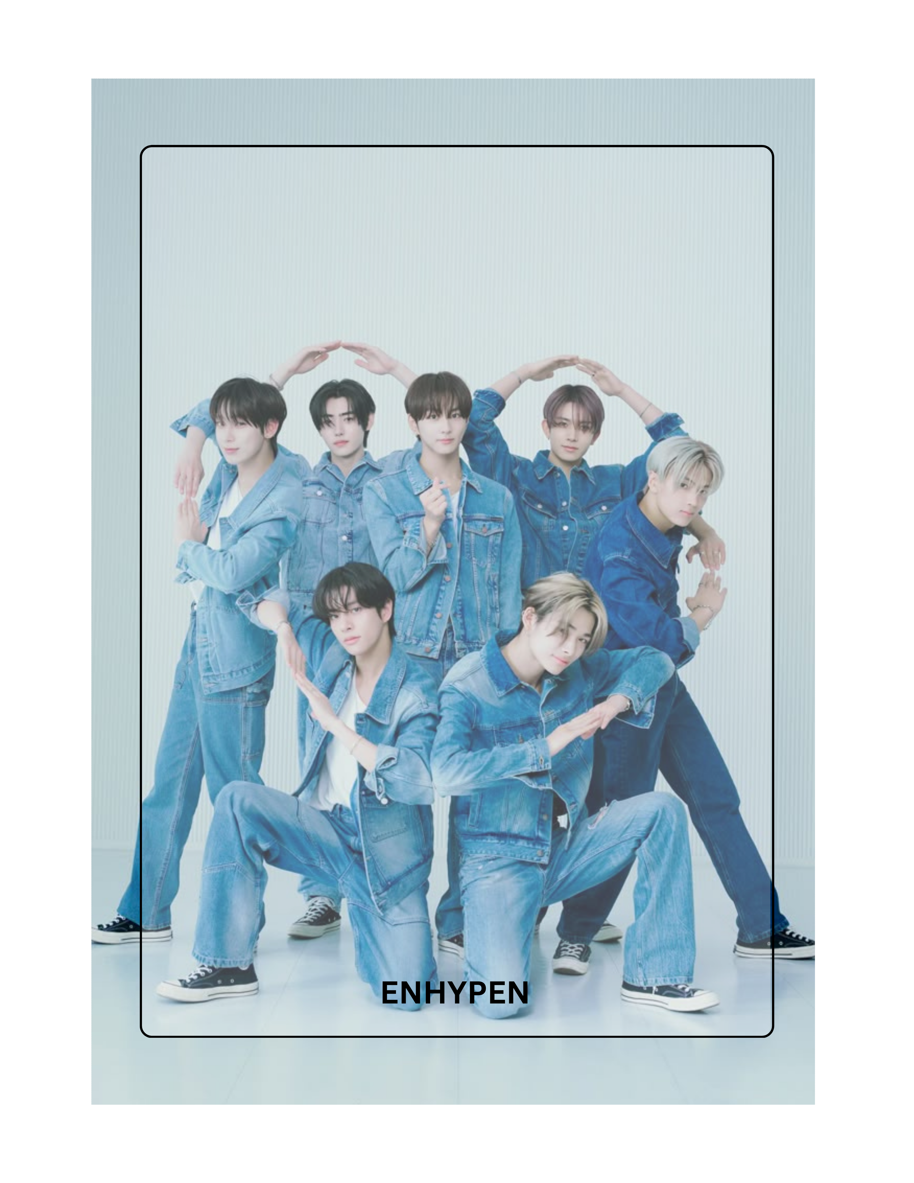 ENHYPN OT7 4.5x6.5 Notepad #2