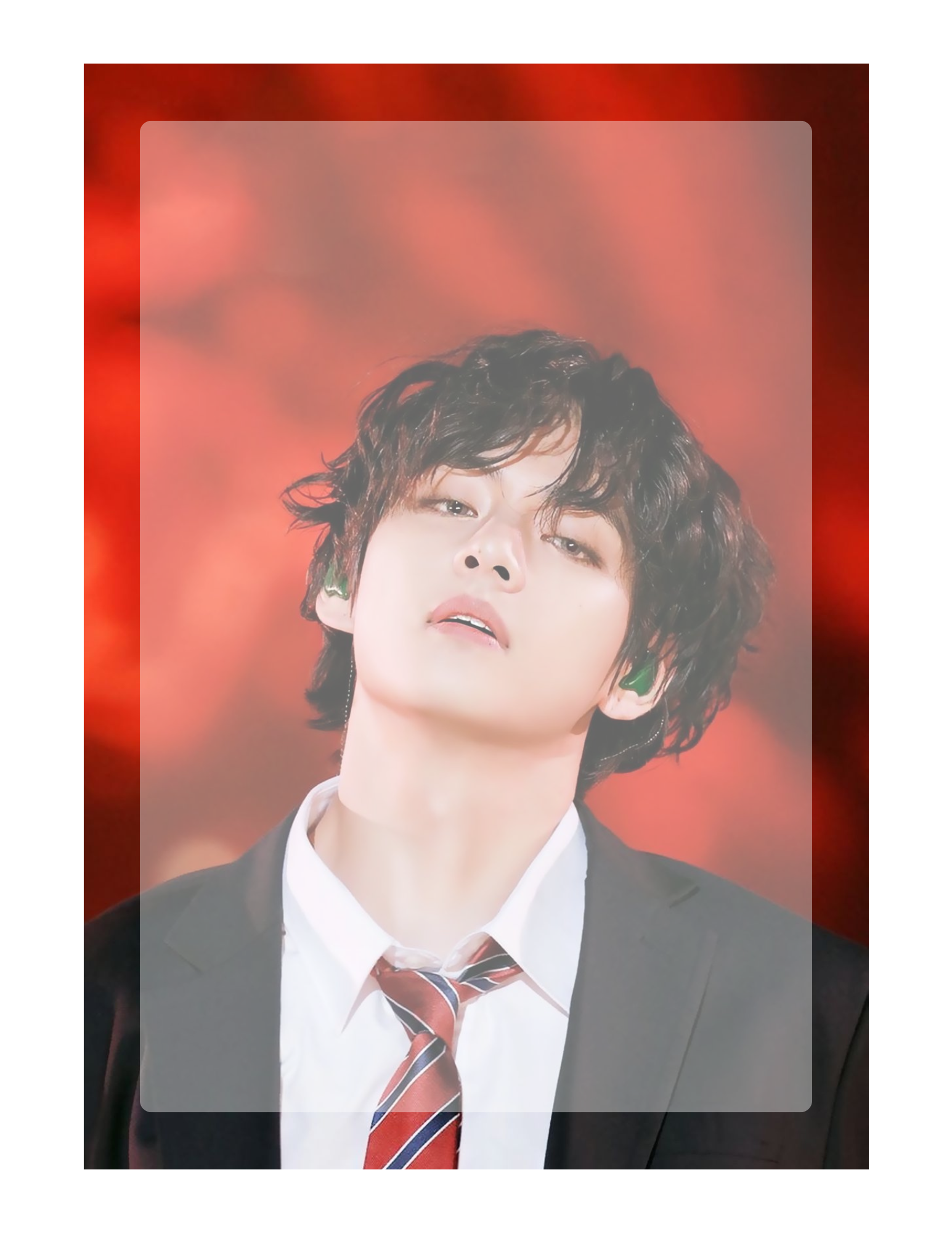 Taehyung (V) 4.5x6.5 Notepad #2