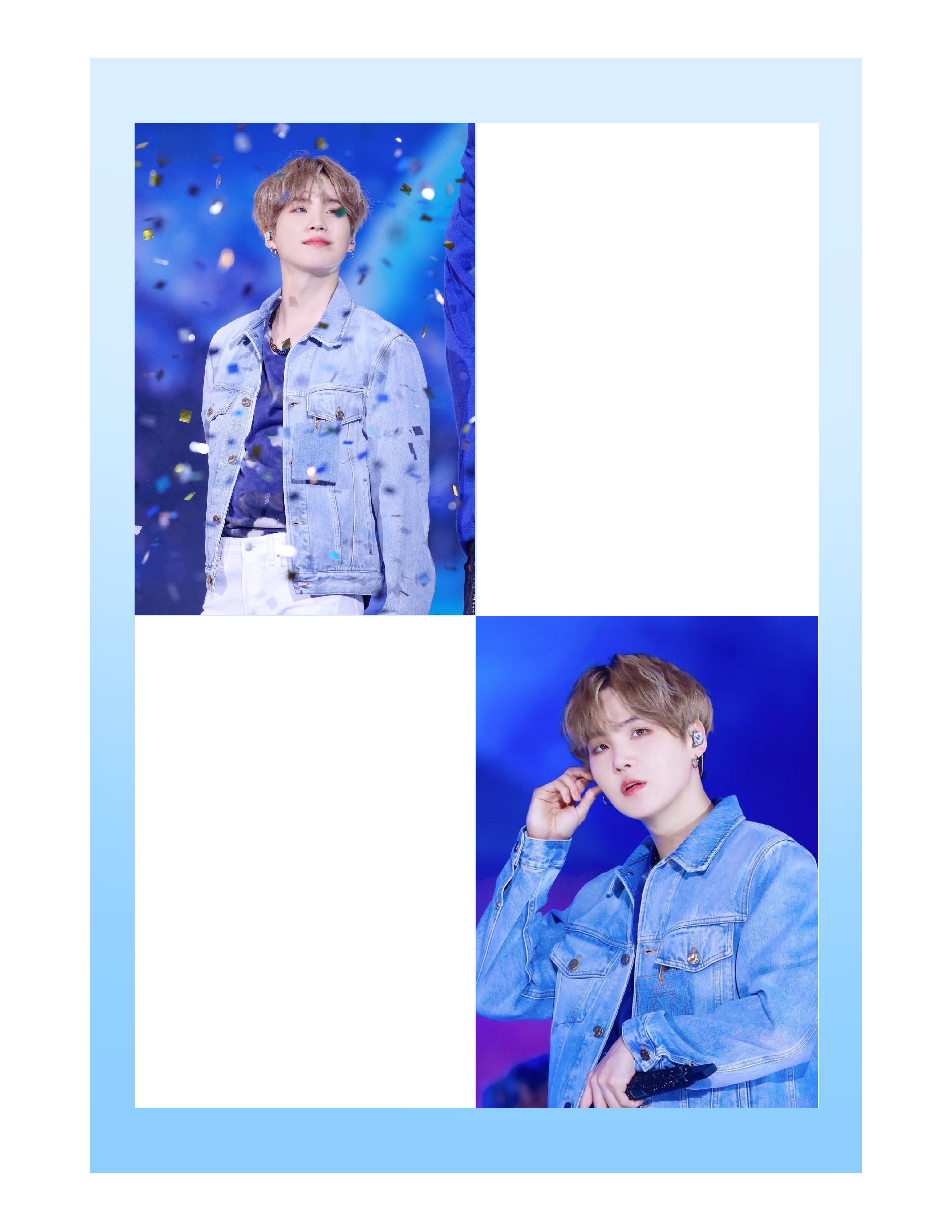 Yoongi (Suga) 4.5x6.5 Notepad #1