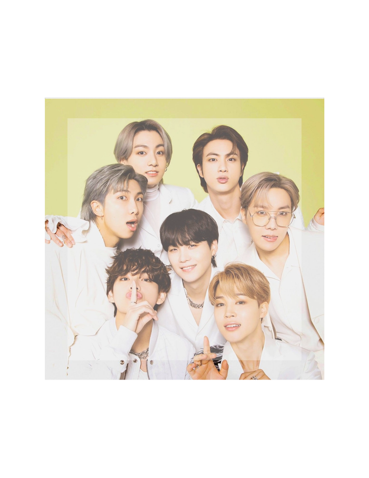 BTS OT7 3x3 Memopads