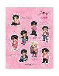 SKZ Do It Chibi Sticker Sheet