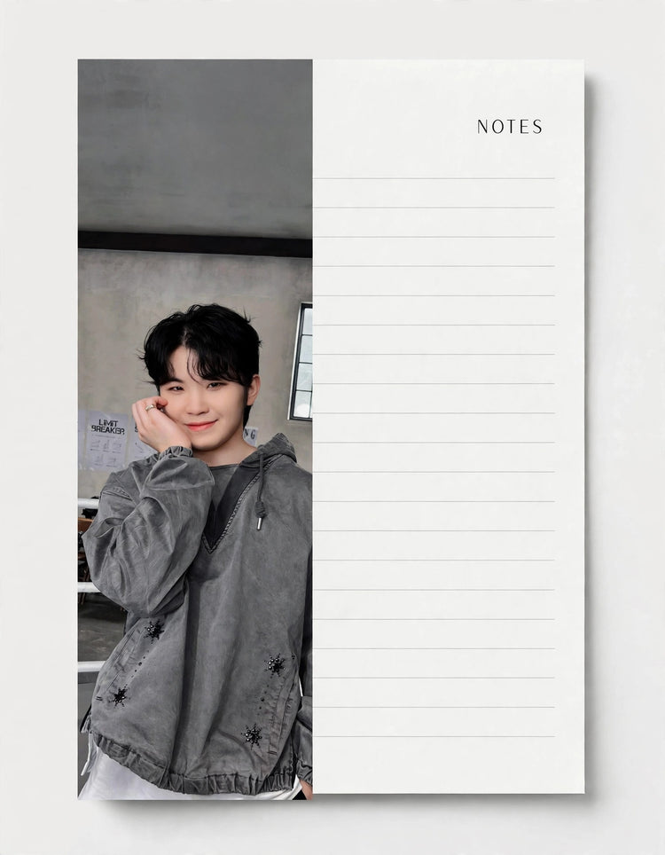Woozi 4.5x6.5 Notepad #2